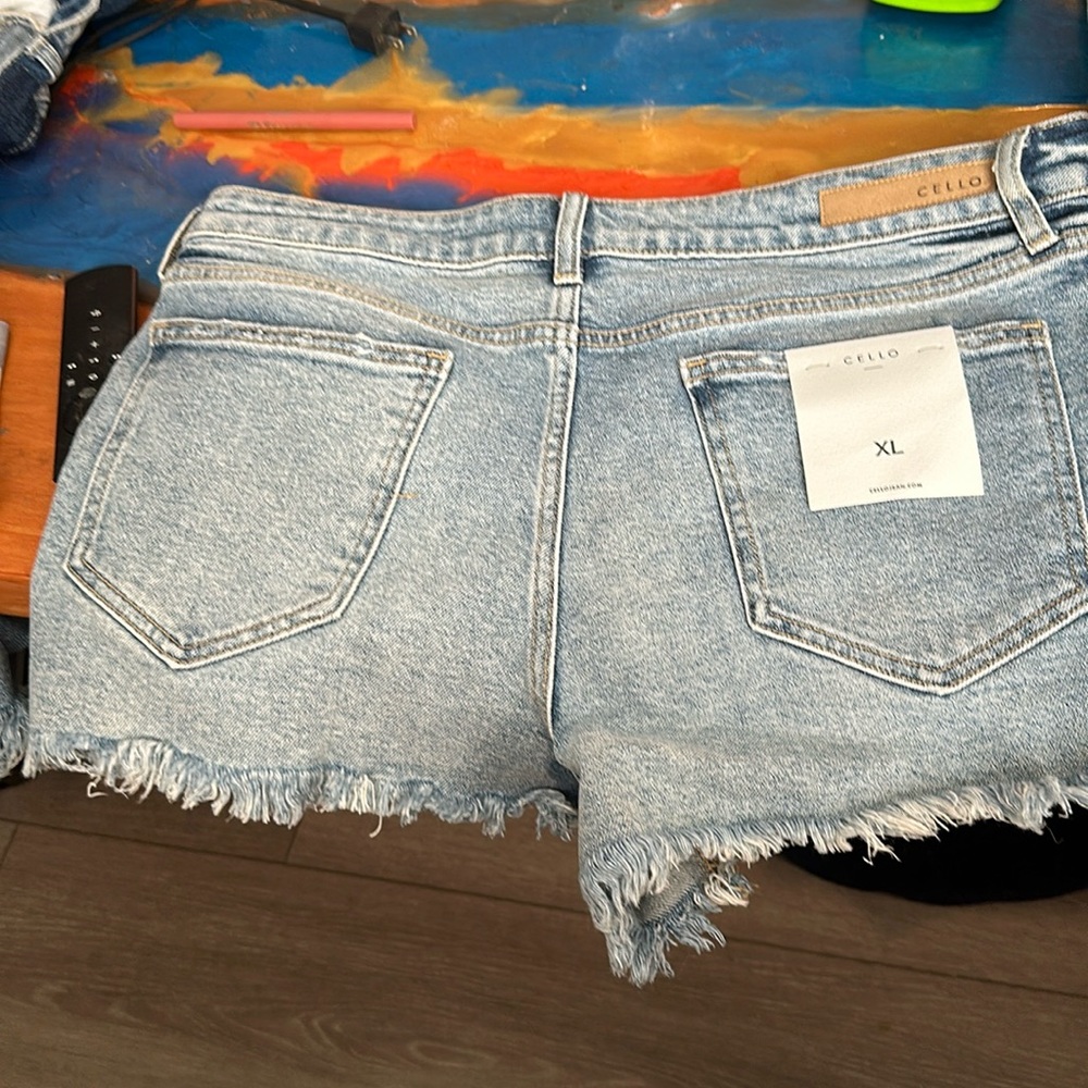 Jean shorts